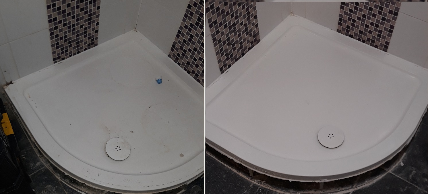 Chipped & Stained Shower Tray Saved